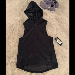 NWT Under Armour Sleeveless Hoodie